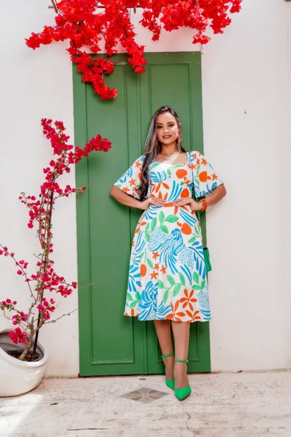 Vestido Arabela Em Viscose - Imagem 5